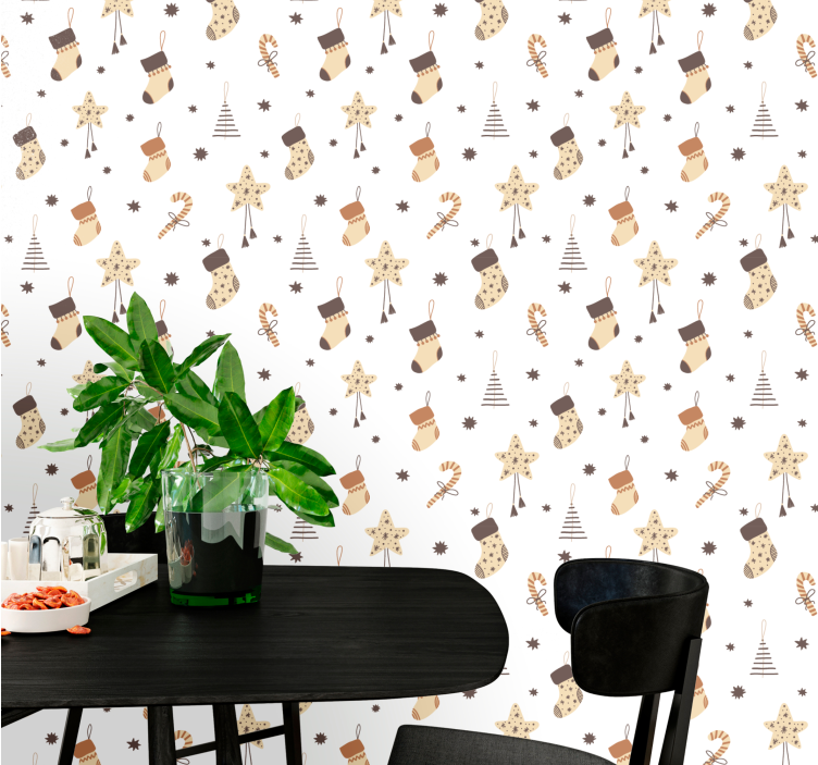 Tapete Weihnachten festliche feiertagsbilder - TenStickers