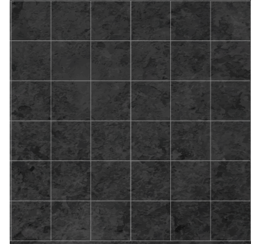 Steintapete elegante schwarze quadrate - TenStickers