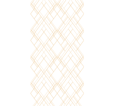 Tapete modern mit goldenen unregelmäßigen linien auf weiß - TenStickers