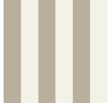 Tapete hochzeit in taupe gestreift - TenStickers