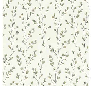 Wohnzimmer tapete kleine blumenmuster - TenStickers