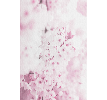 Blumentapete zartrosa blumen hintergrund - TenStickers
