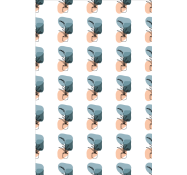 Blumentapete im minimalistischen orchideen-design - TenStickers
