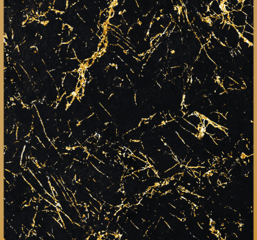 Vliestapete Marmor Schwarz-gold-marmor-textur - TenStickers