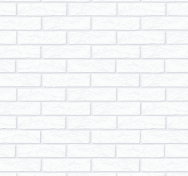 Weiße Ziegelwand Tapete Küche - TenStickers