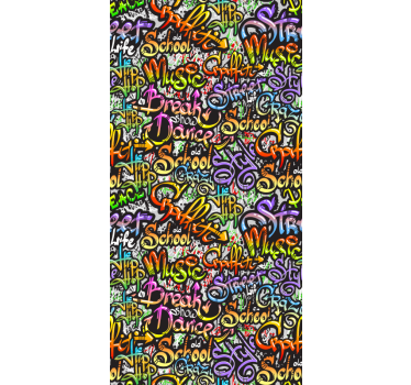 Tapete Schriftzug graffiti-Schriftzug - TenStickers