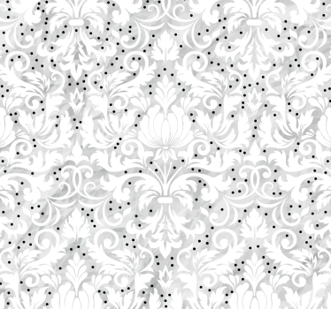 tapete mit pflanzen blumig gemusterte Eleganz - TenStickers