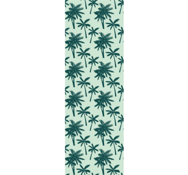 Tapete Baum palmenmusteranzeige - TenStickers