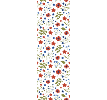 Blumentapete blumenmotivdetail - TenStickers