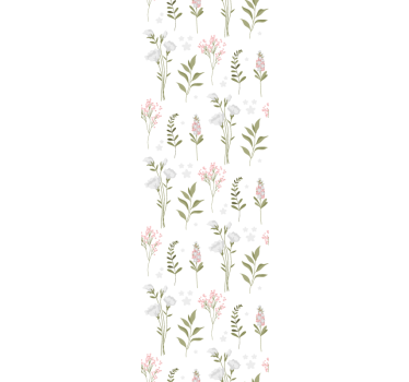 Blumentapete florales eleganzmuster - TenStickers