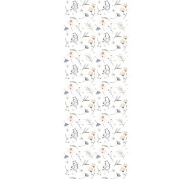 Blumentapete zartes blumenarrangement - TenStickers