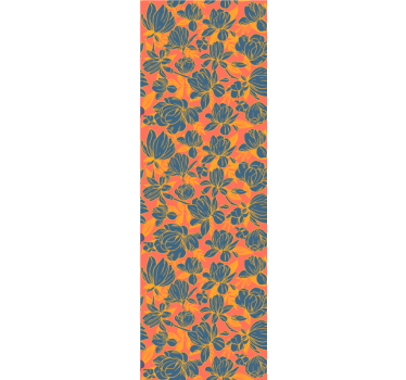Blumentapete lebendige blütenkomposition - TenStickers