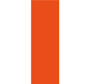 Vliestapete helles Orange - TenStickers