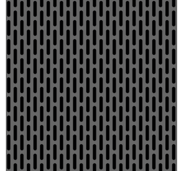 Schwarzes Metallgitter Tapete Jugendzimmer - TenStickers