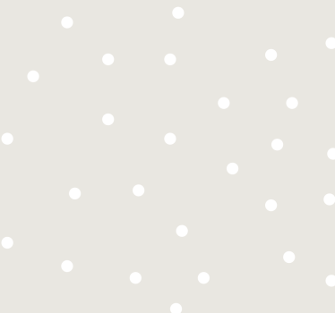 Babyzimmer Tapete beige farbe mit weißen punkten - TenStickers