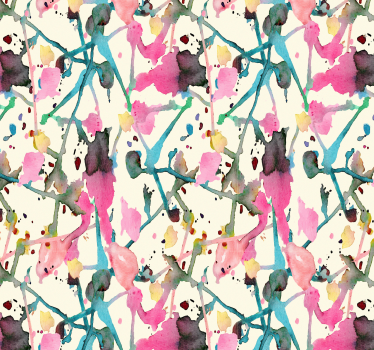 Vliestapete abstrakt Aquarellkunst - TenStickers