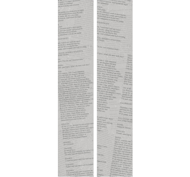 Tapete Schriftzug literarischer drehbuchtext - TenStickers