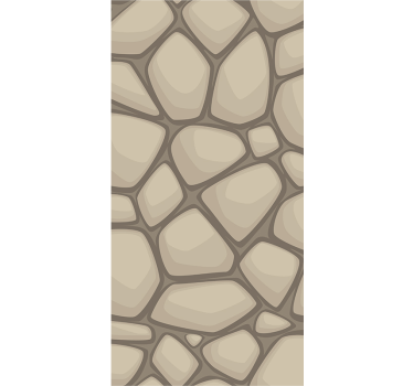 Vliestapete Steinoptik Naturstein beige - TenStickers