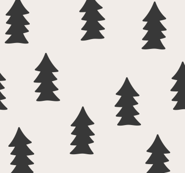 Natur Tapete Baummuster - TenStickers