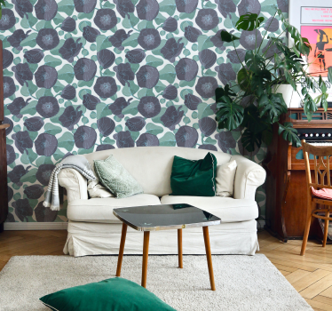 Blumentapete Maulbeeren Baum - TenStickers