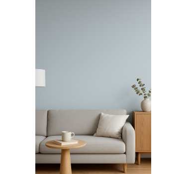 Tapete geometrisch in elegantem nordischen blau - TenStickers