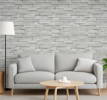 Steintapete graue schiefer ledge stone - TenStickers