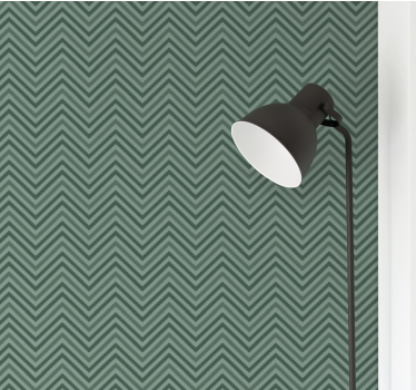 Tapete geometrisch chevron-zickzack-textur - TenStickers