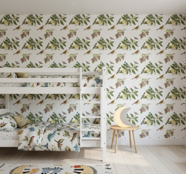 Tapete kinderzimmer fruchtdiebe in der natur - TenStickers
