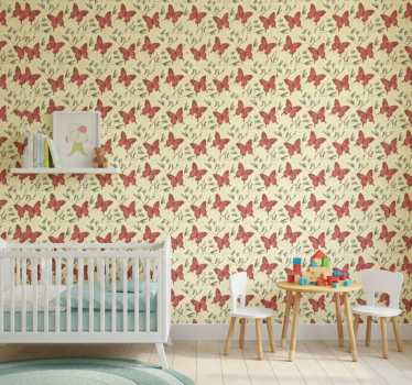 Tapete kinderzimmer im gartenstil - TenStickers