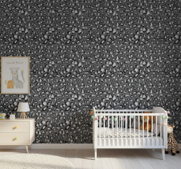 Tapete kinderzimmer im leopardenflecken stil - TenStickers