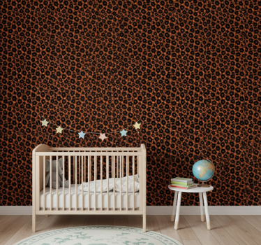 Tapete kinderzimmer mit leopardenmotiv - TenStickers