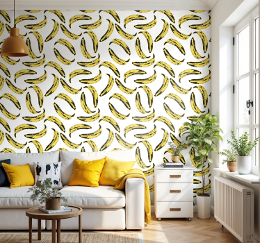 Tapete Kunst warhol-bananen - TenStickers
